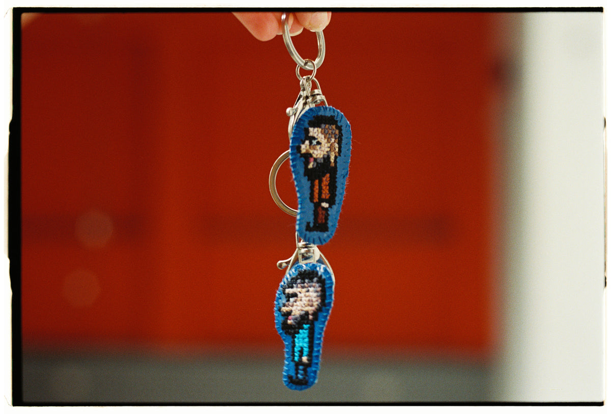 Shabjdeed + Daboor Pixel Keychains