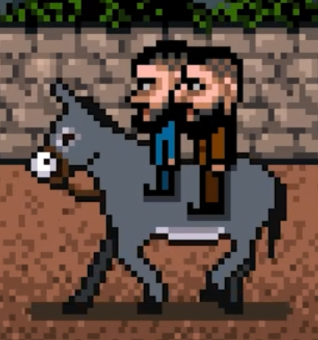 Daboor + Shabjdeed on The Struggling Donkey Magnet